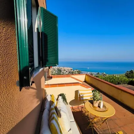 Casa Marzy- Charming With Pool, Sea & Volcano Views Lägenhet *