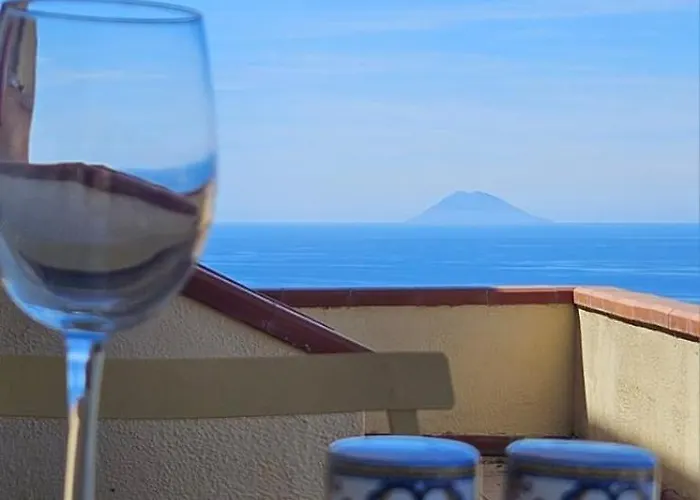 Lägenhet Casa Marzy- Charming With Pool, Sea & Volcano Views